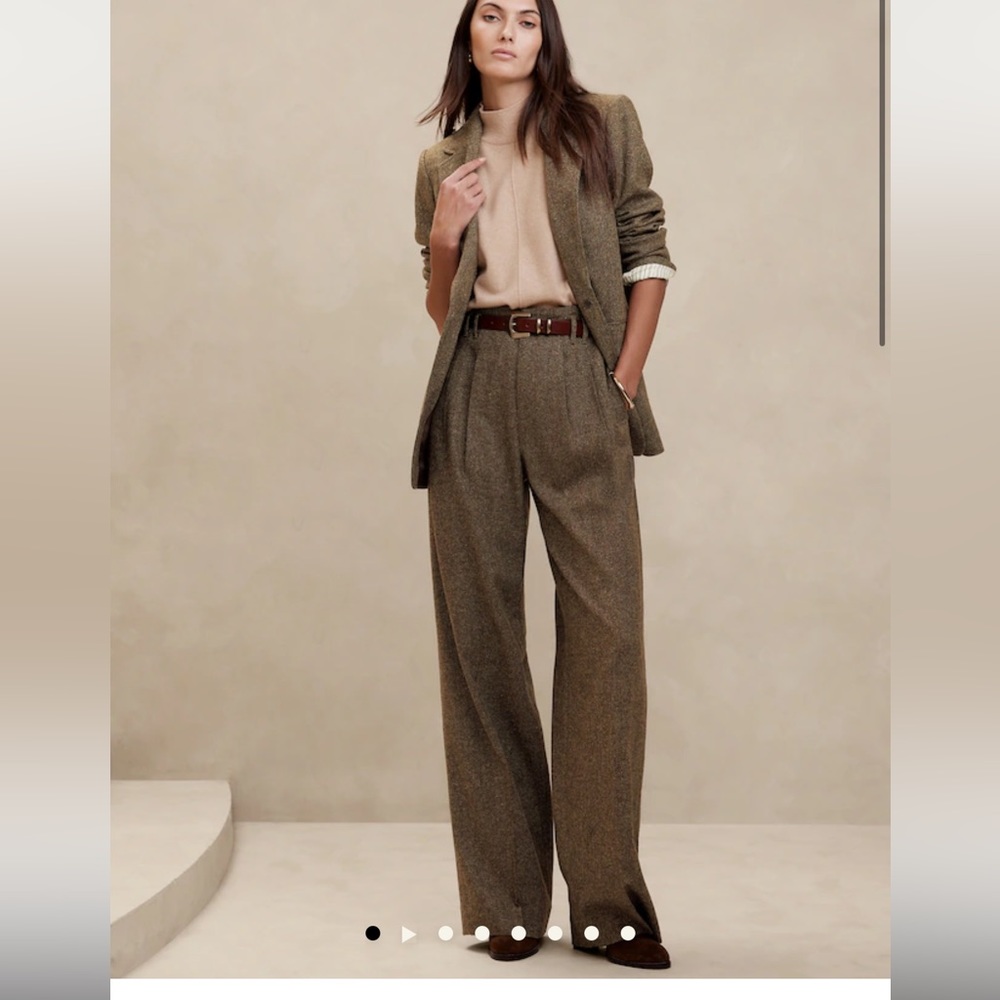 Banana Republic Remanso Donegal Straight leg pants